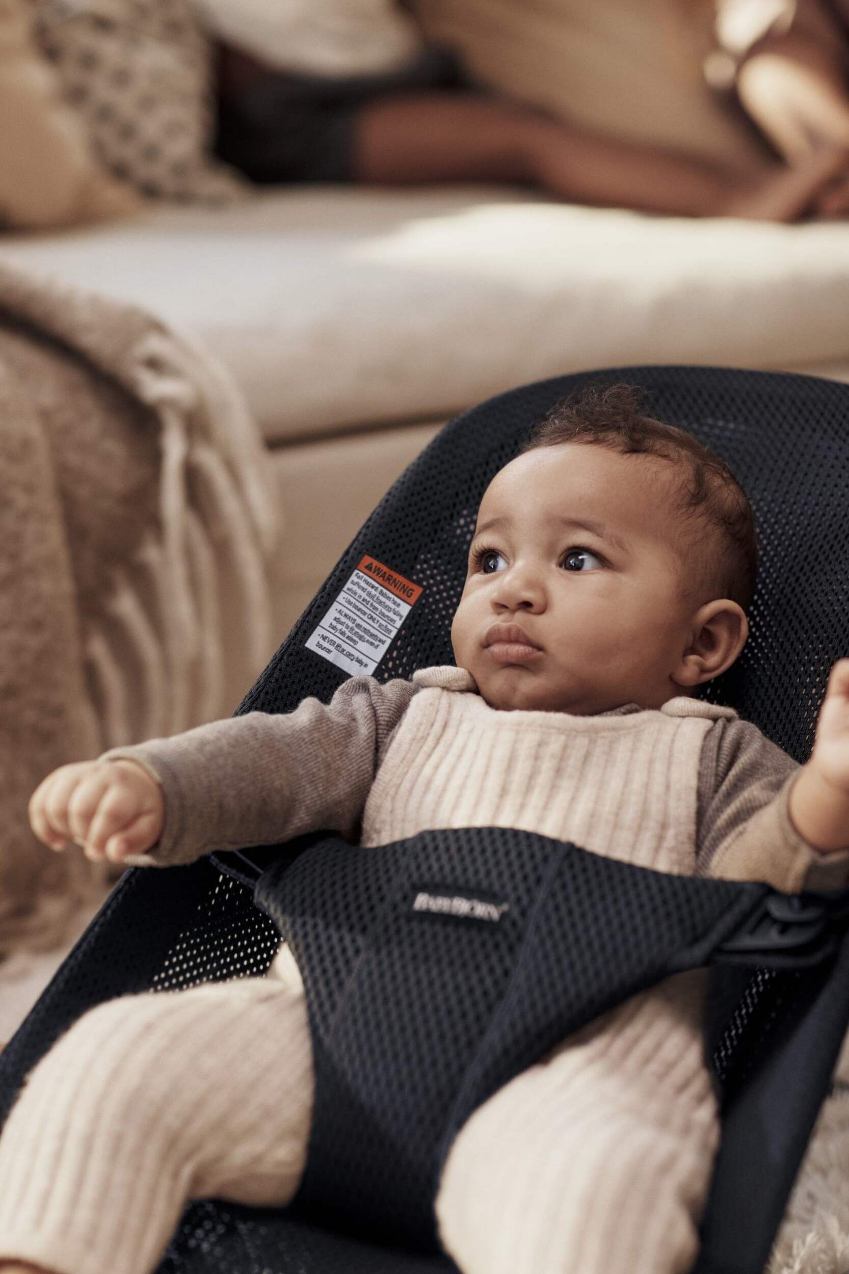 BabyBjorn Bliss Mesh Bouncer, Black Canadian Tire