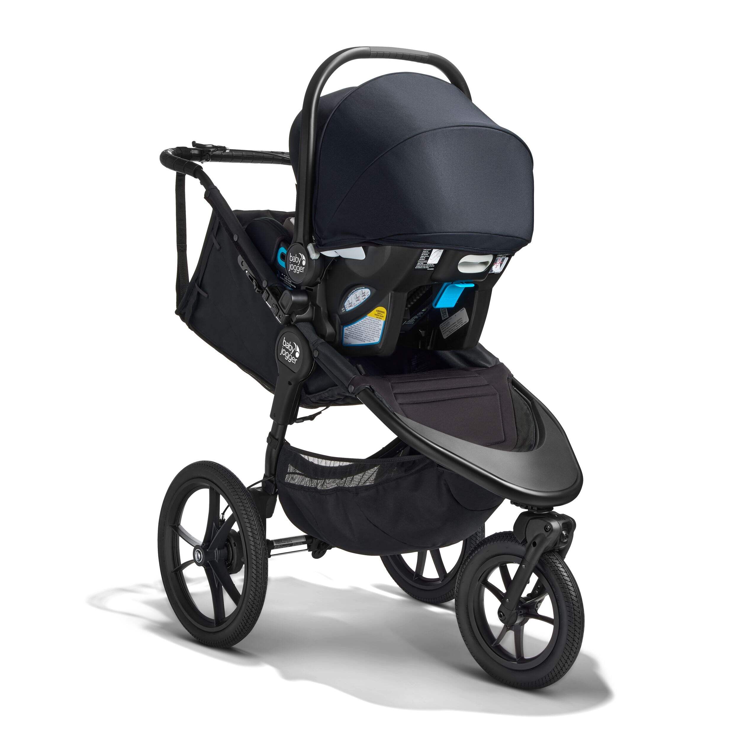 Baby Jogger Summit X3 Jogging Stroller Front_Three_Fourths_Angled_Right