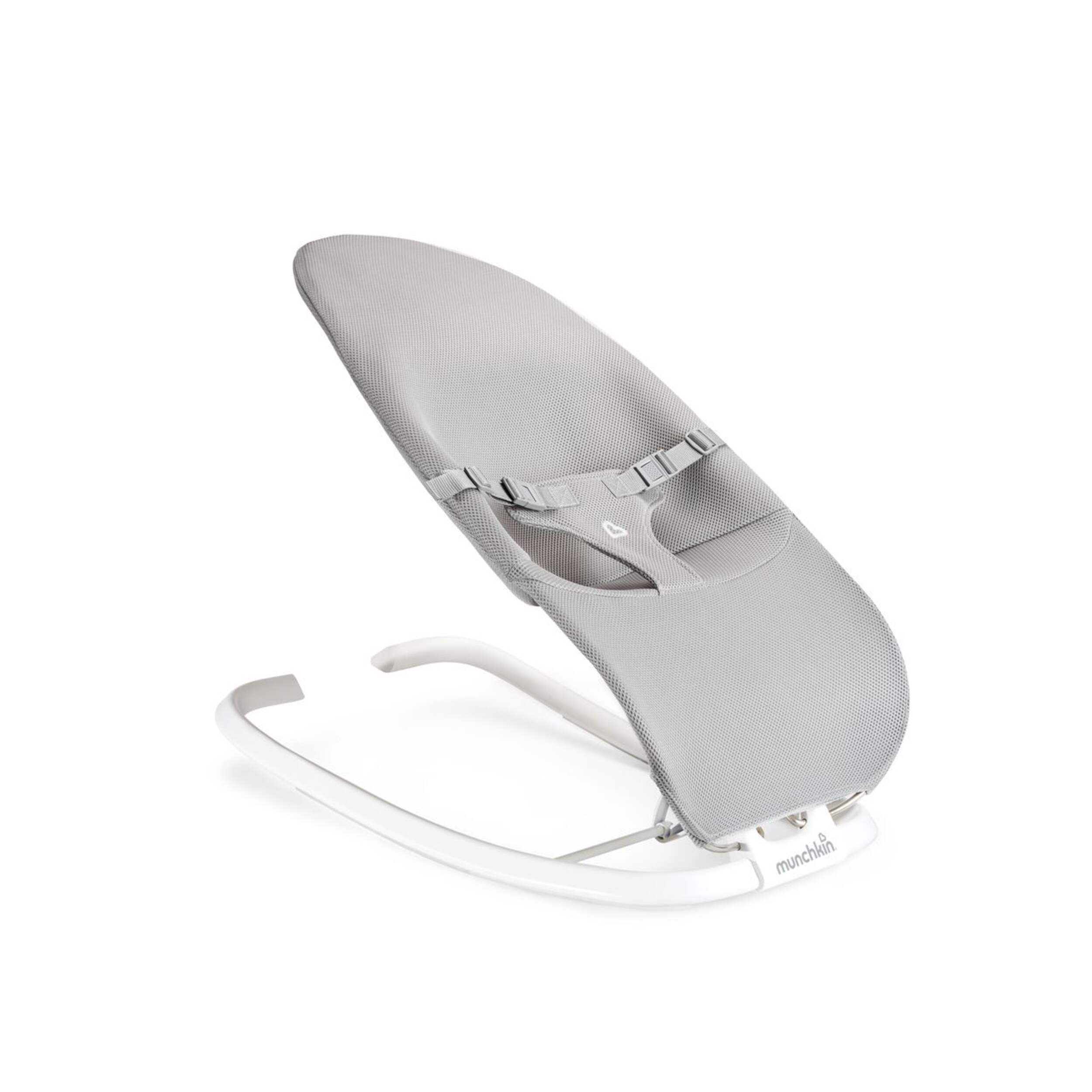 Munchkin Spring 2-in-1 Baby Bouncer & Rocker Front_Three_Fourths_Angled_Right