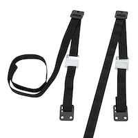 Safety 1st Child-Proofing TV & Furniture Safety Straps, Black Front_Flat