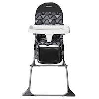 Cosco Simple Fold™ High Chair, Silver Front_Flat