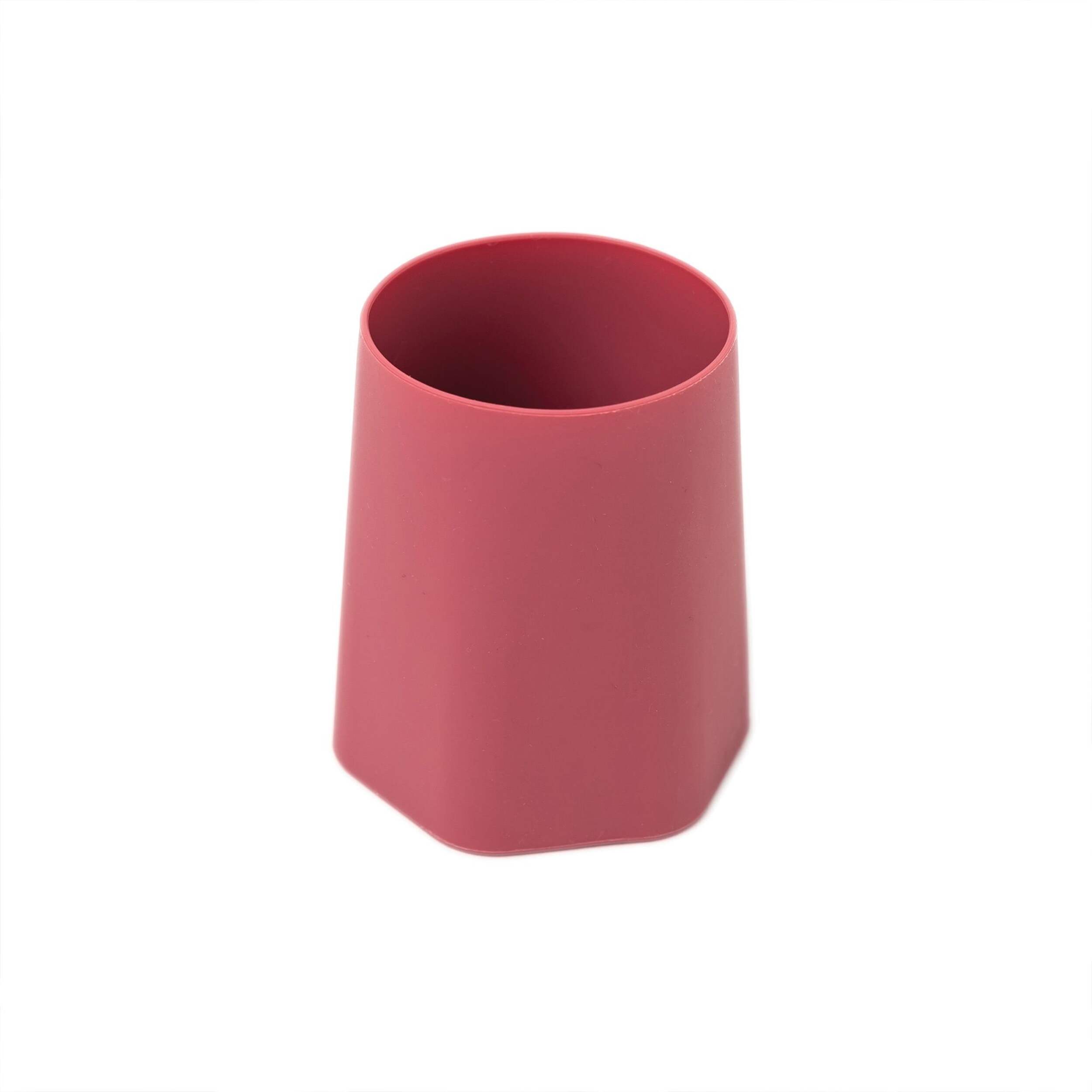 Tiny Twinkle Silicone Training Cups, Rose Burgundy, 2-pk Front_Elevated