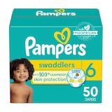 Pampers Swaddlers Size 6 Leak-Free Diapers, 50-pc Front_Elevated