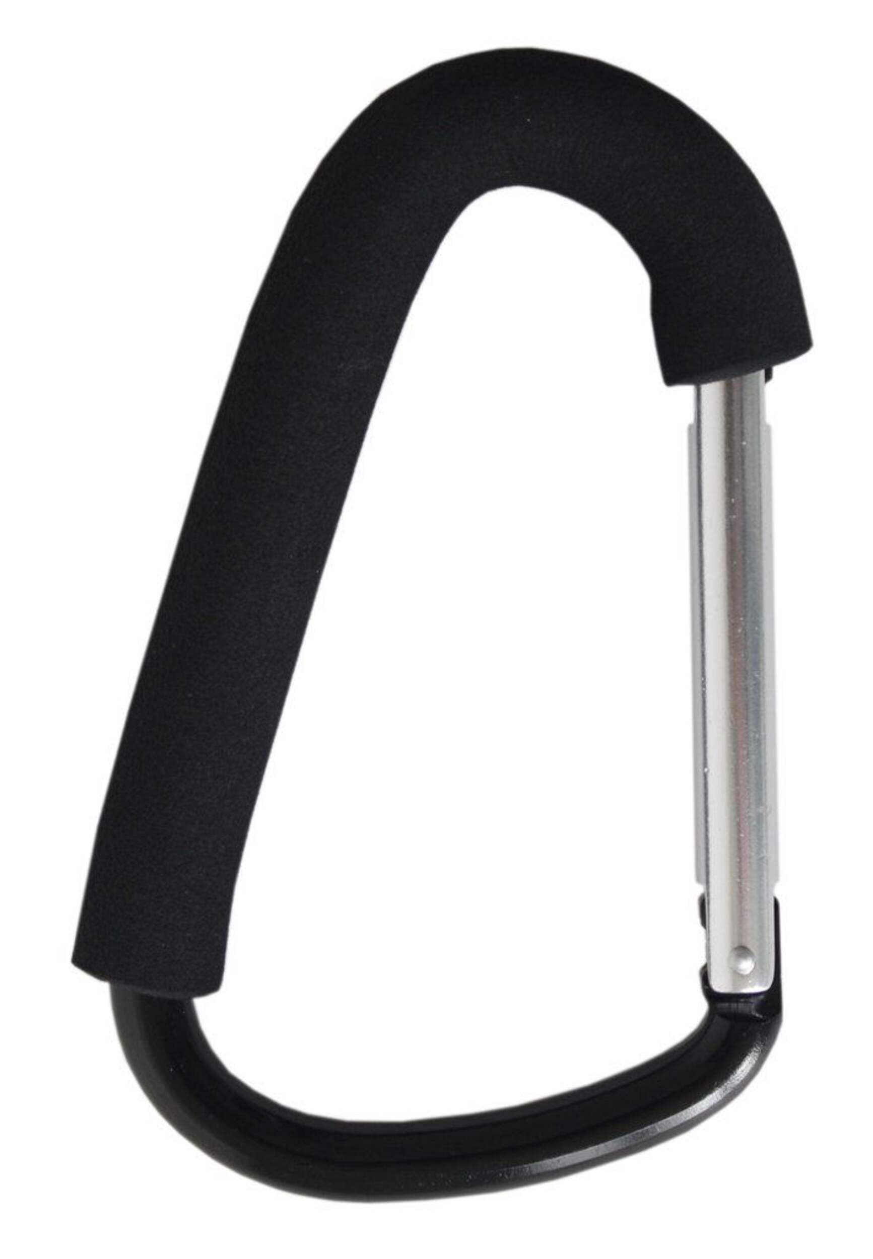 Jolly Jumper Smarter Hook Stroller Accessory, Black Front_Flat