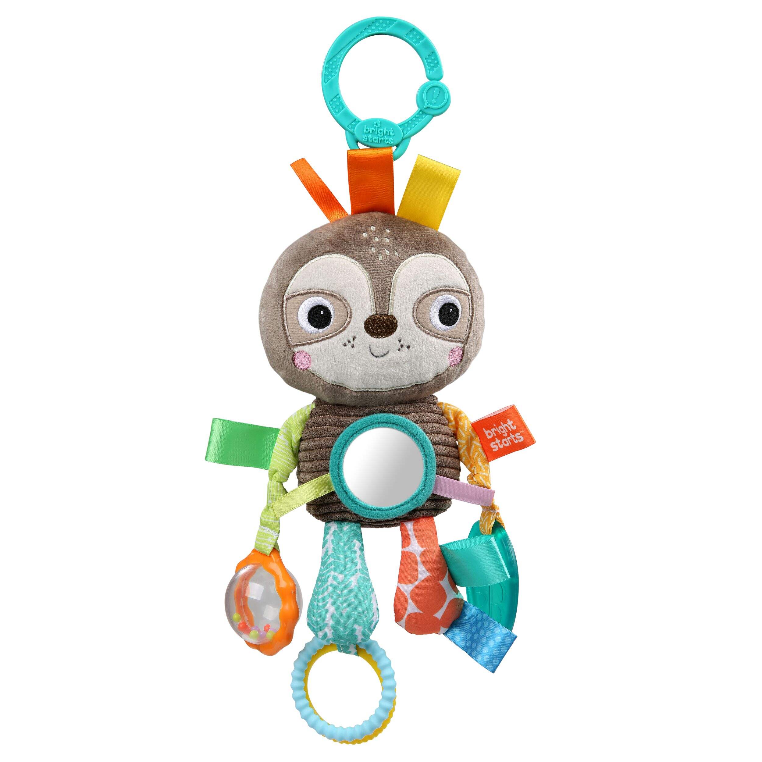 Bright Starts Playful Pals™ Activity Toy - Sloth Front_Flat