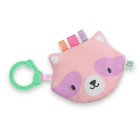 Ingenuity Crinklet – Deni™, Plush Crinkle Toy for Newborns and Up Front_Flat