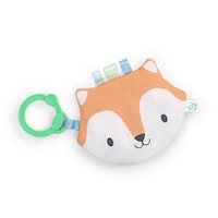 Ingenuity Crinklet – Kitt™, Plush Crinkle Toy for Newborns and Up Front_Flat