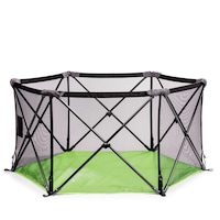 Bright Starts Summer Pop ‘N Play Lightweight Portable Playard Front_Elevated