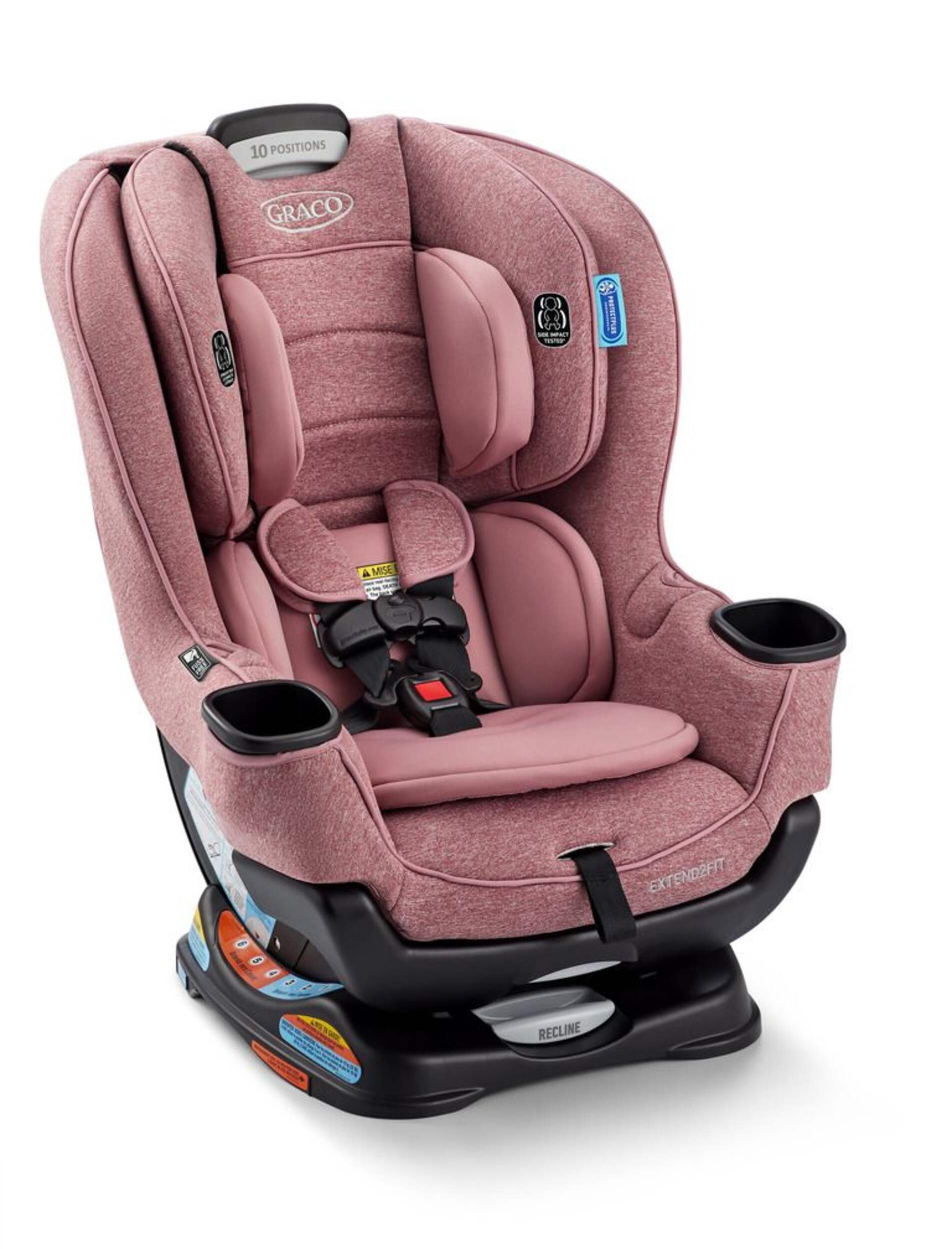 Graco® Extend2Fit™ Convertible Car Seat, Talia Front_Angled_Right