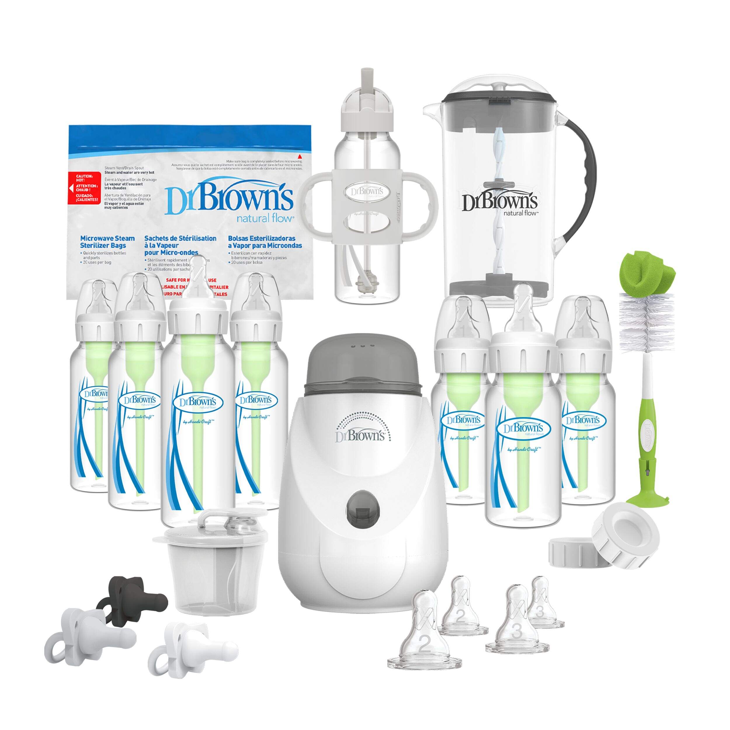 Dr. Brown's All-in-One Baby Bottle Gift Set Composite_or_Mixed