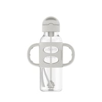 Dr. Brown's Milestones™ Narrow Sippy Straw Bottle with Handles, 8-oz