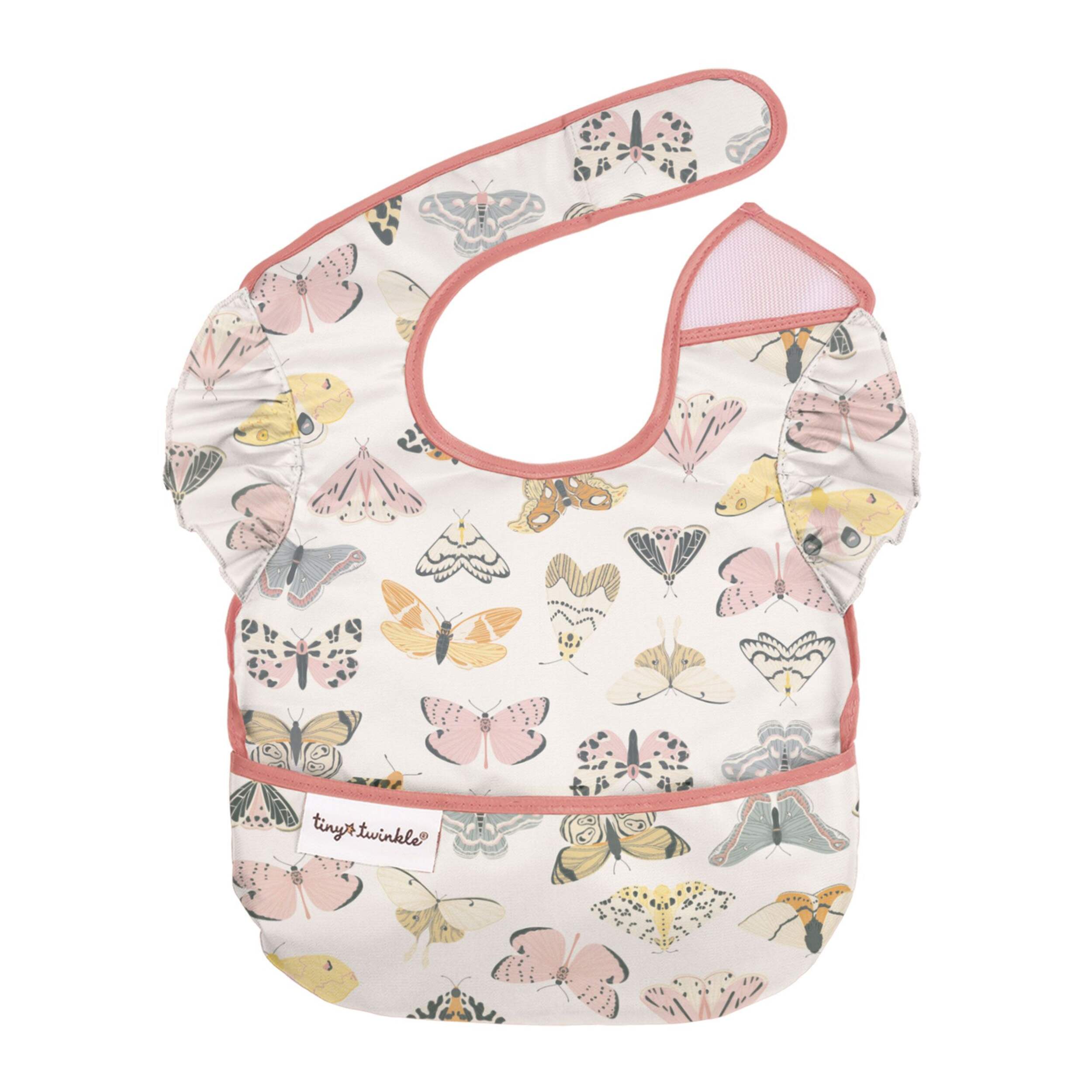 Tiny Twinkle Mess-Proof Easy Bib Front_Flat