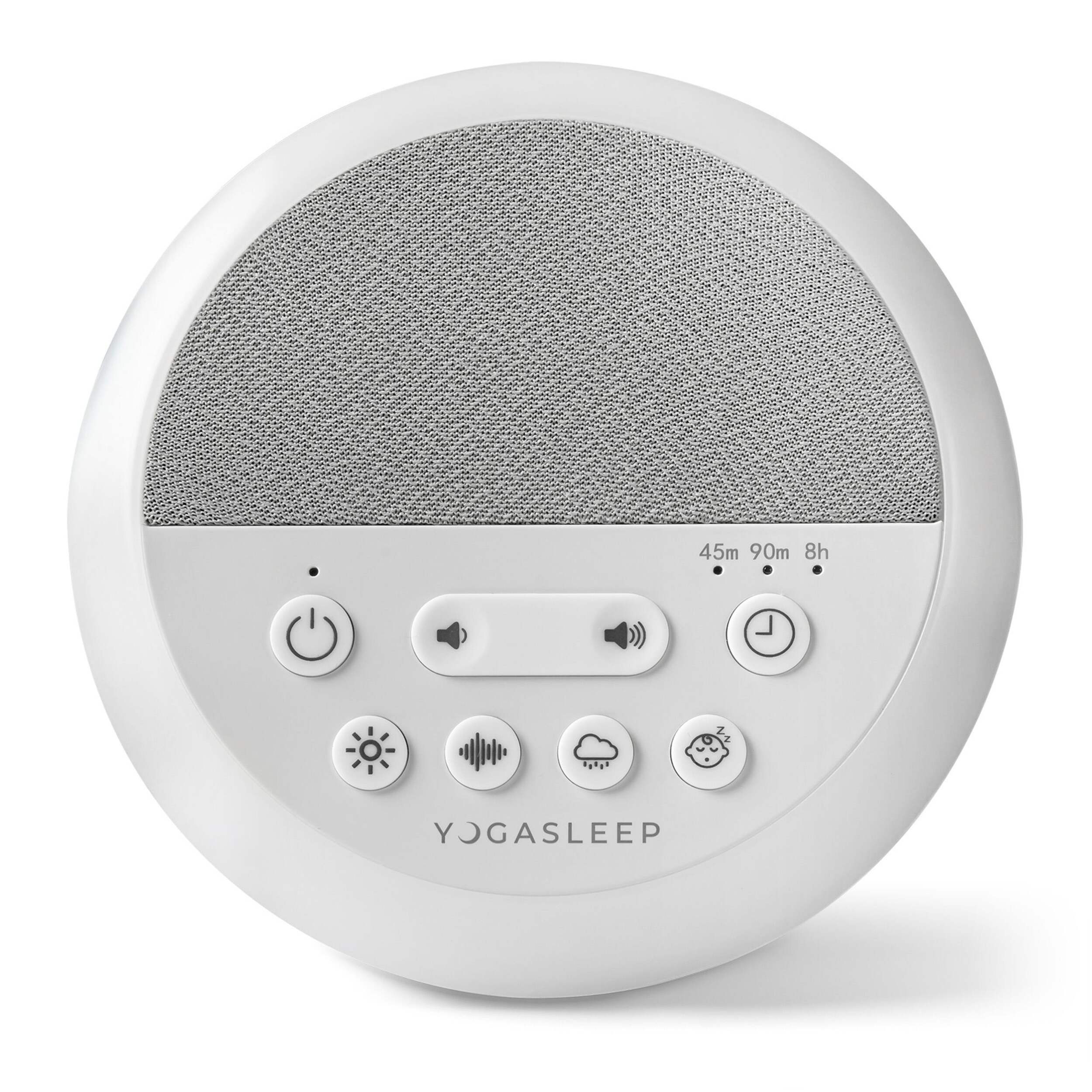 Yogasleep Nod White Noise Machine with Night Light Front_Flat