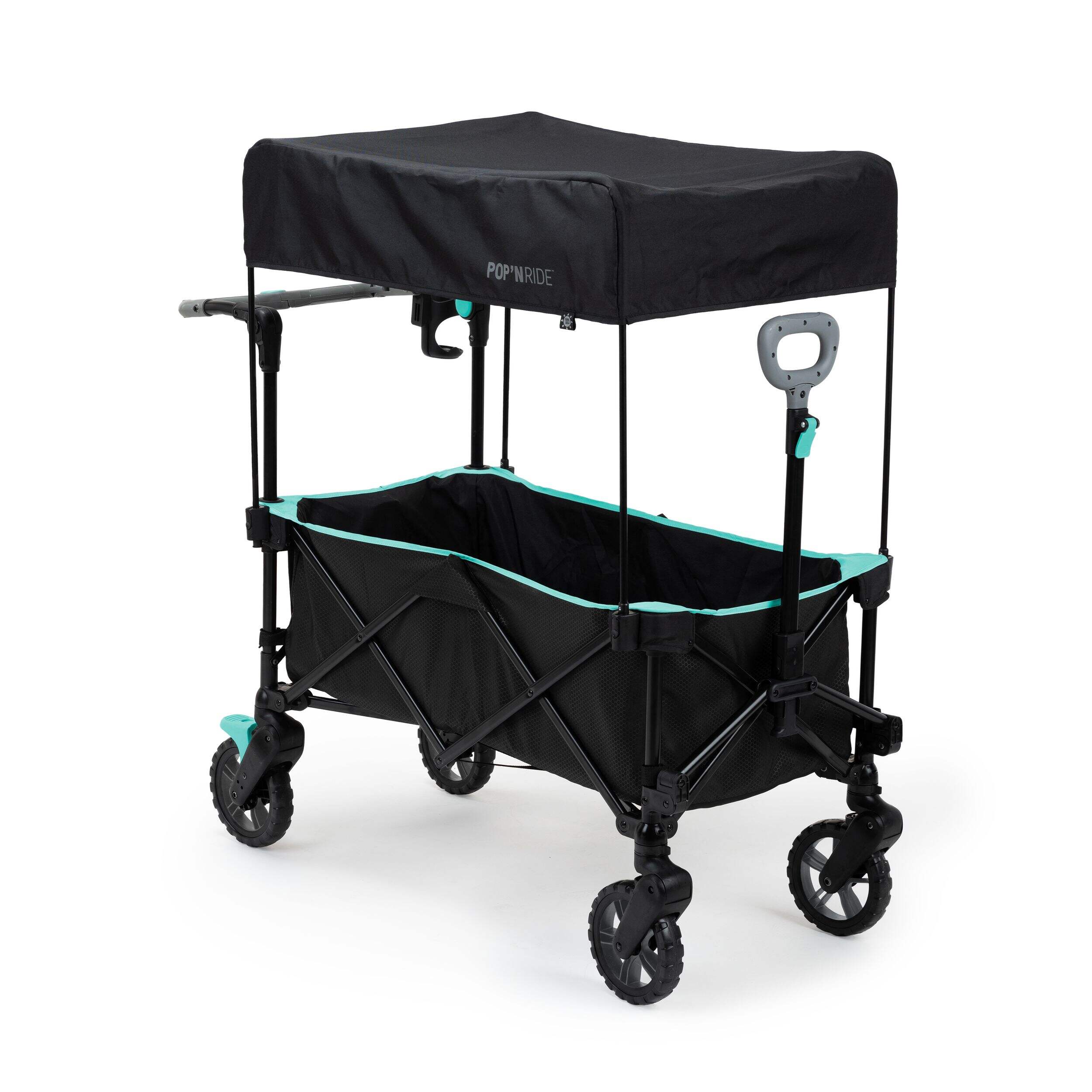 Bright Starts Pop 'N Ride Stroller Wagon Front_Three_Fourths_Angled_Left