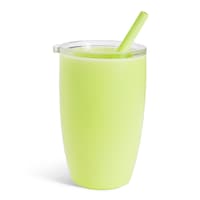 Munchkin® Simple Clean™ Straw Tumbler, Green, 10-oz Front_Flat