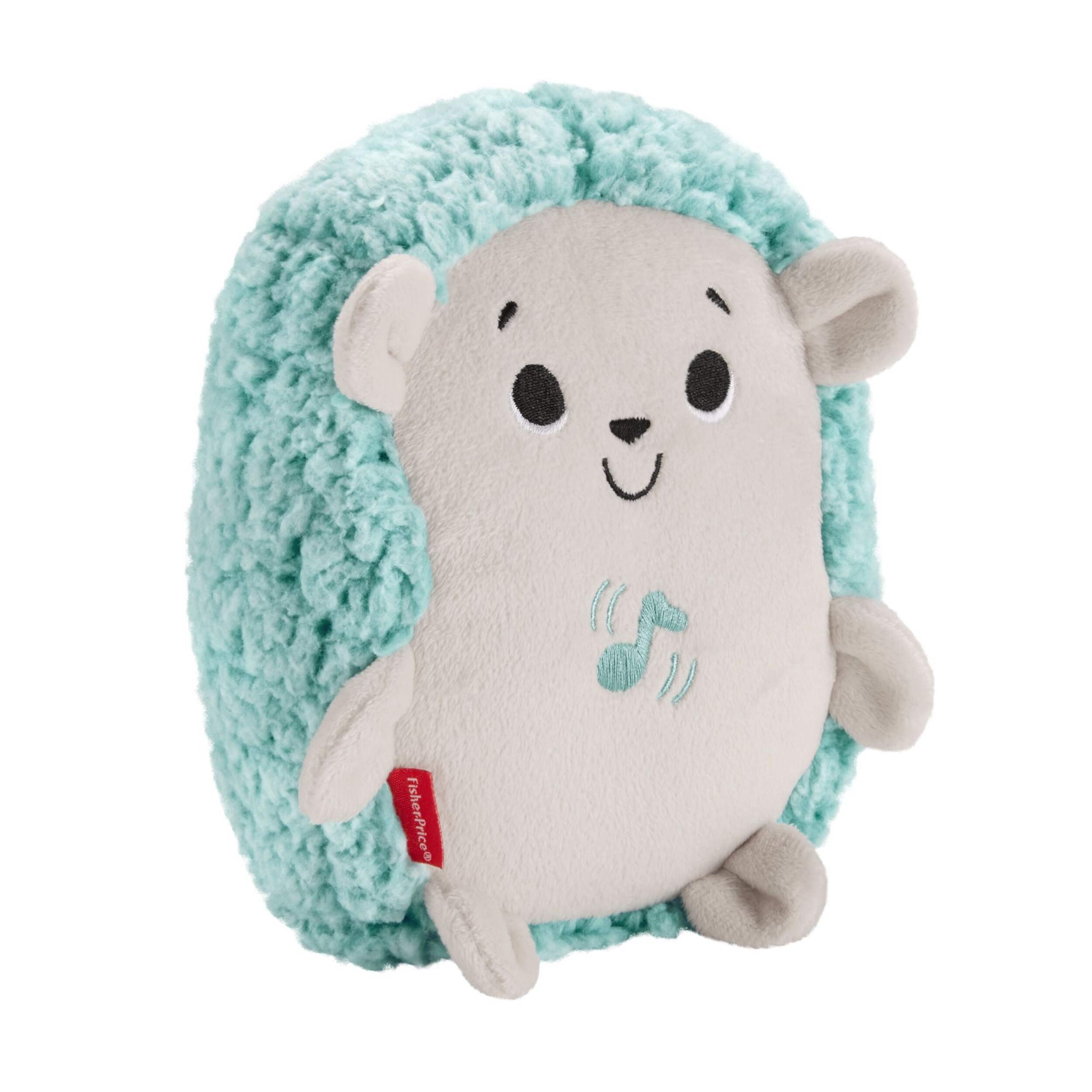 Fisher-Price® Calming Vibes Hedgehog Soother,  Portable Infant Plush Pal, Ages 0+ Front_Three_Fourths_Angled_Right
