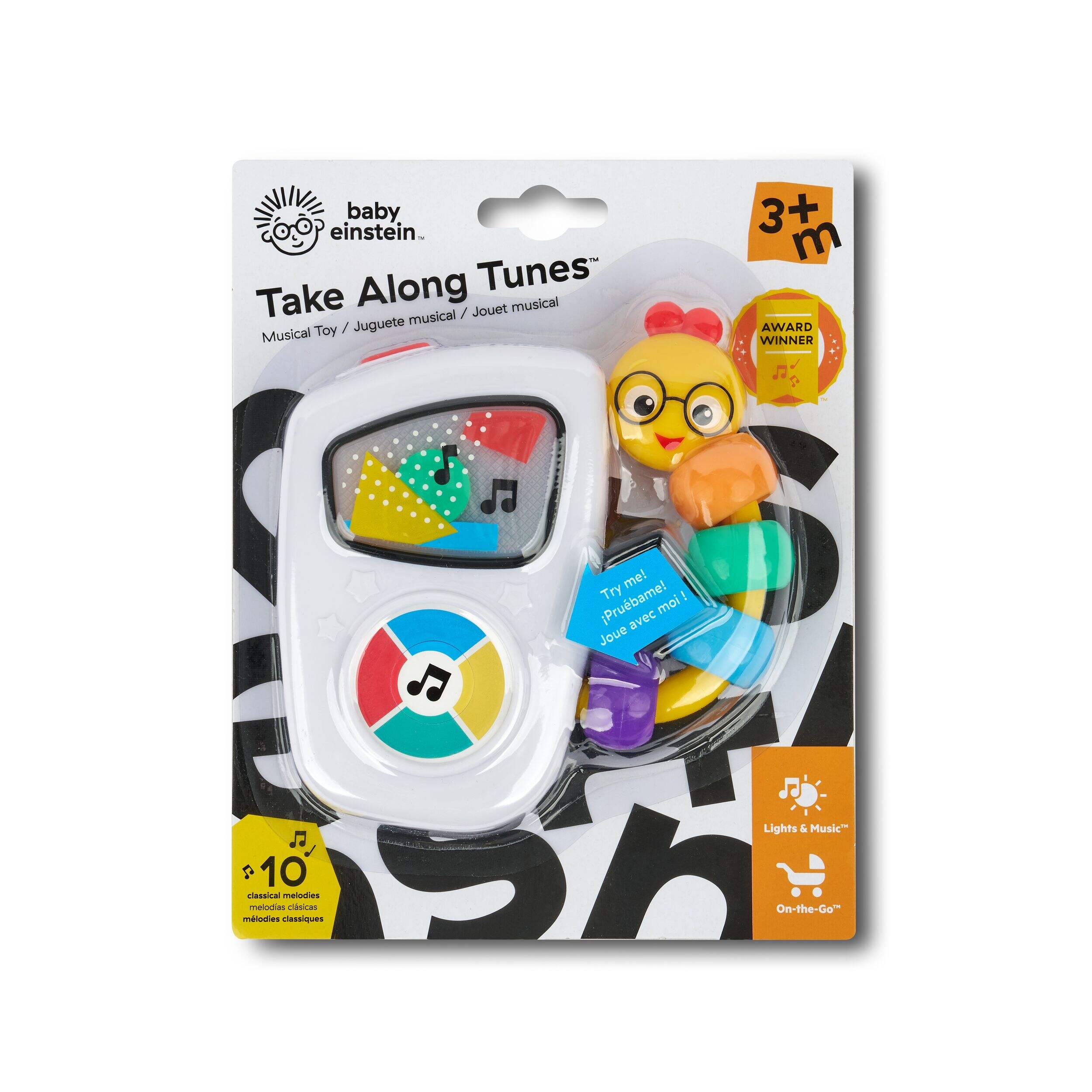 Baby Einstein Take Along Tunes™ Musical Toy Front_Flat