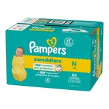 Couches pour nouveau-né Pampers Swaddler, taille 0, paq. 84 Front_Angled_Left