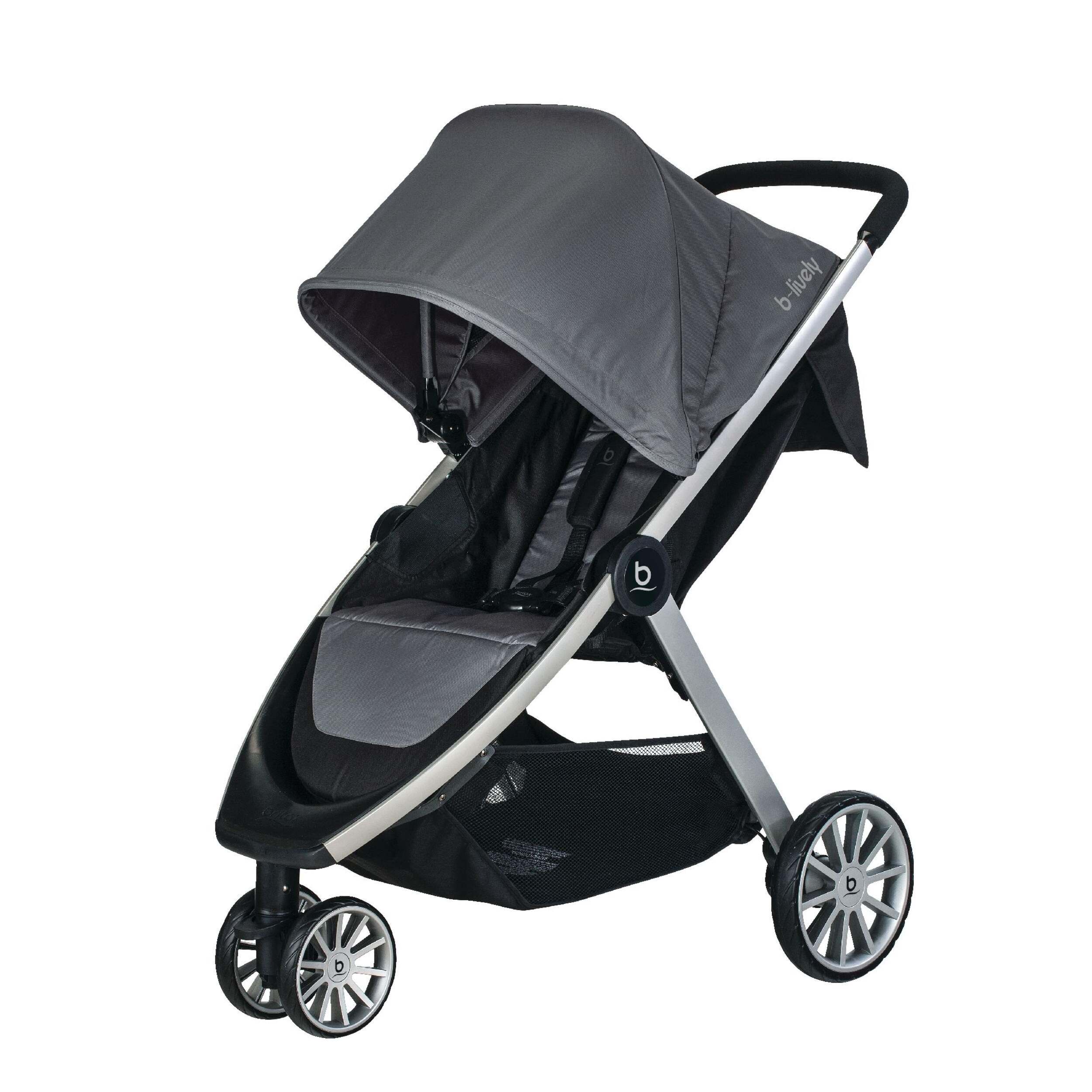 Britax B-Lively Stroller Front_Three_Fourths_Angled_Left