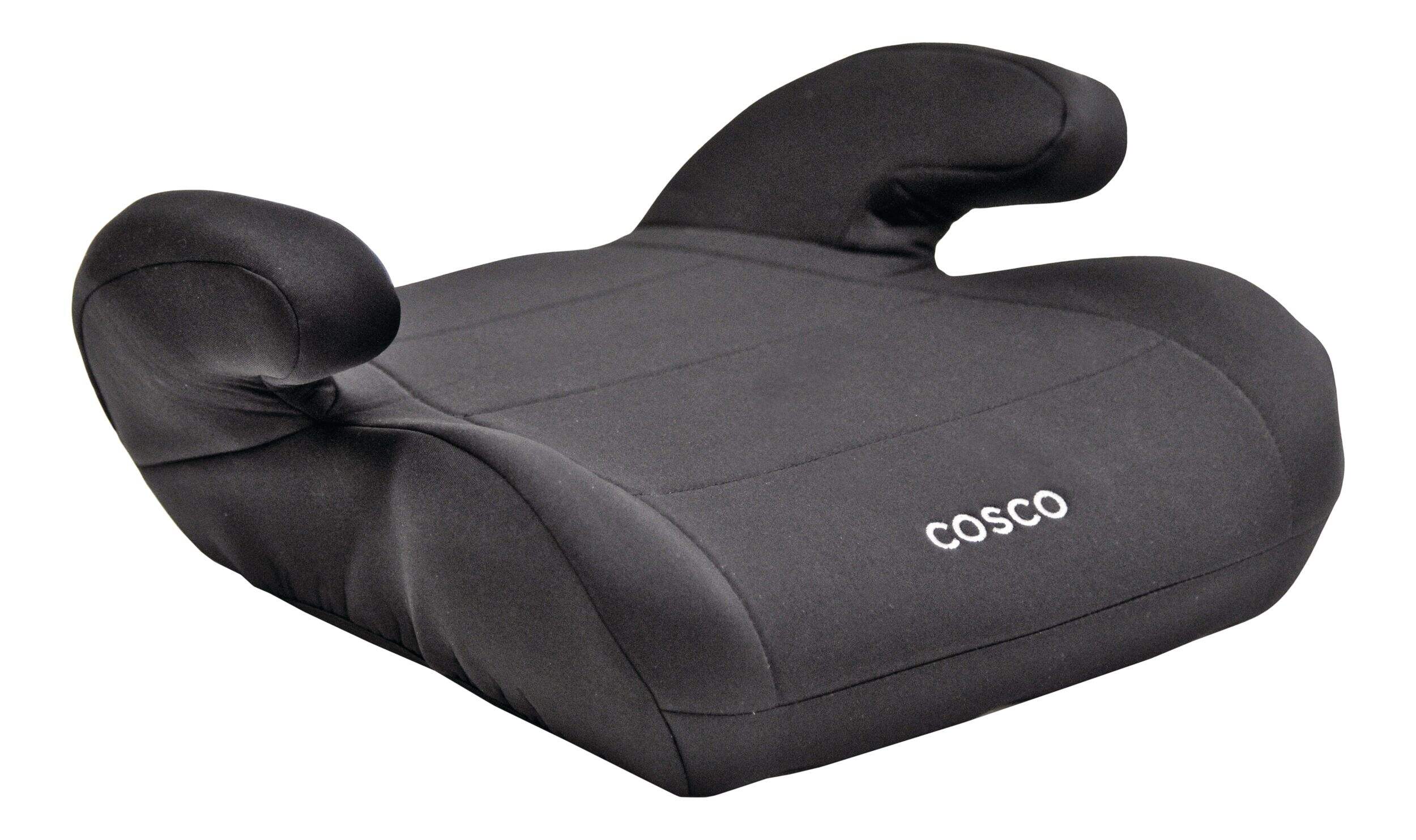 Cosco Top Side Child Car Seat Booster, Black Front_Three_Fourths_Angled_Right