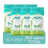Aleva Naturals Bamboo Baby Bath Towelettes Front_Flat