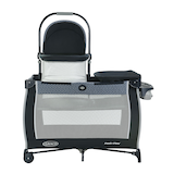 Graco Pack 'n Play Day2Dream Bassinet Playard, Hutton Front_Flat
