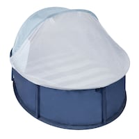 BabyMoov Babyni Marine 2-in-1 UV Pop-Up Play Nest Front_Three_Fourths_Angled_Right