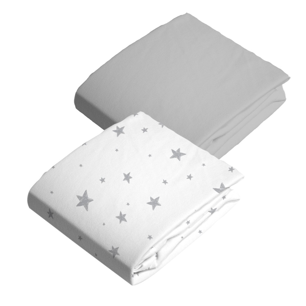 Kushies Baby Change Pad Covers, Grey Stars Canadian Tire