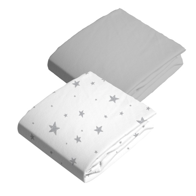 Kushies Baby Change Pad Covers, Grey Stars Canadian Tire