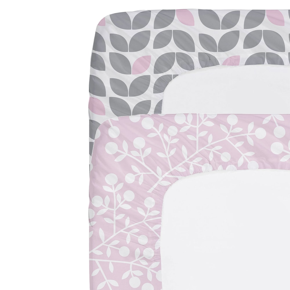 Kushies Baby Playard Sheets, Grey, 2pk Canadian Tire