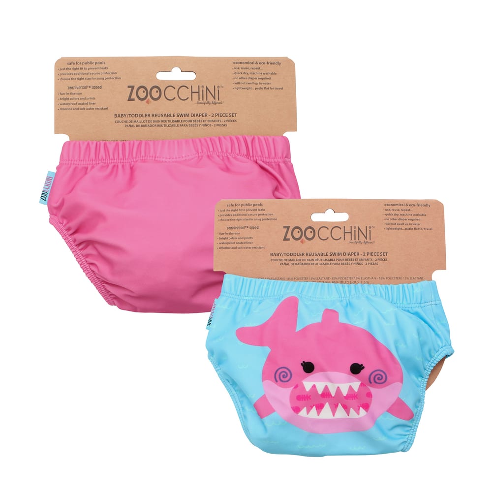 Baby Cartton Swim Diapers Reuseable Washable & Adjustable for Swimming  Lesson Animals