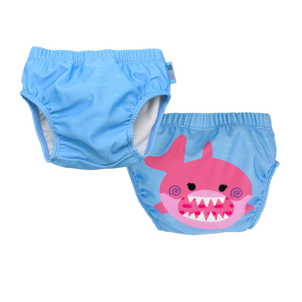 ZOOCCHINI Baby/Toddler Reusable Swim Diaper Set - Sophie the Shark