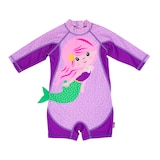 ZOOCCHINI Baby/Toddler UPF50+ One-Piece Surf Suit, Mia the Mermaid Front_Flat