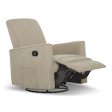 Evolur Raleigh Basic Glider Recliner & Rocker Front_Three_Fourths_Angled_Right