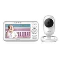 VTech VM5251 LCD Baby Monitor, 5-in Front_Flat