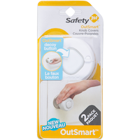 Safety 1st OutSmart - Couvre-poignées de porte pour la sécurité de bébé Front_Flat