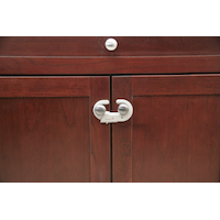 Safety 1st Grip N Go - Verrou de porte de cabinet pour la sécurité de bébé Front_Elevated