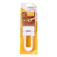 Safety 1st Cabinet Slide Lock, 2-pk Front_Flat