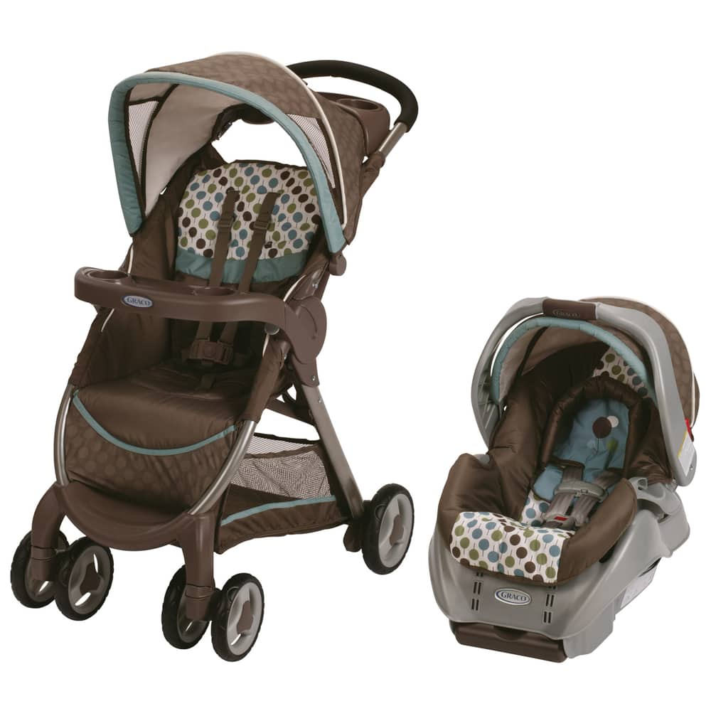 graco teal stroller