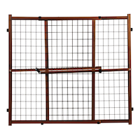 Evenflo Position & Lock FarmHouse - Barrière de sécurité pour bébé Front_Flat
