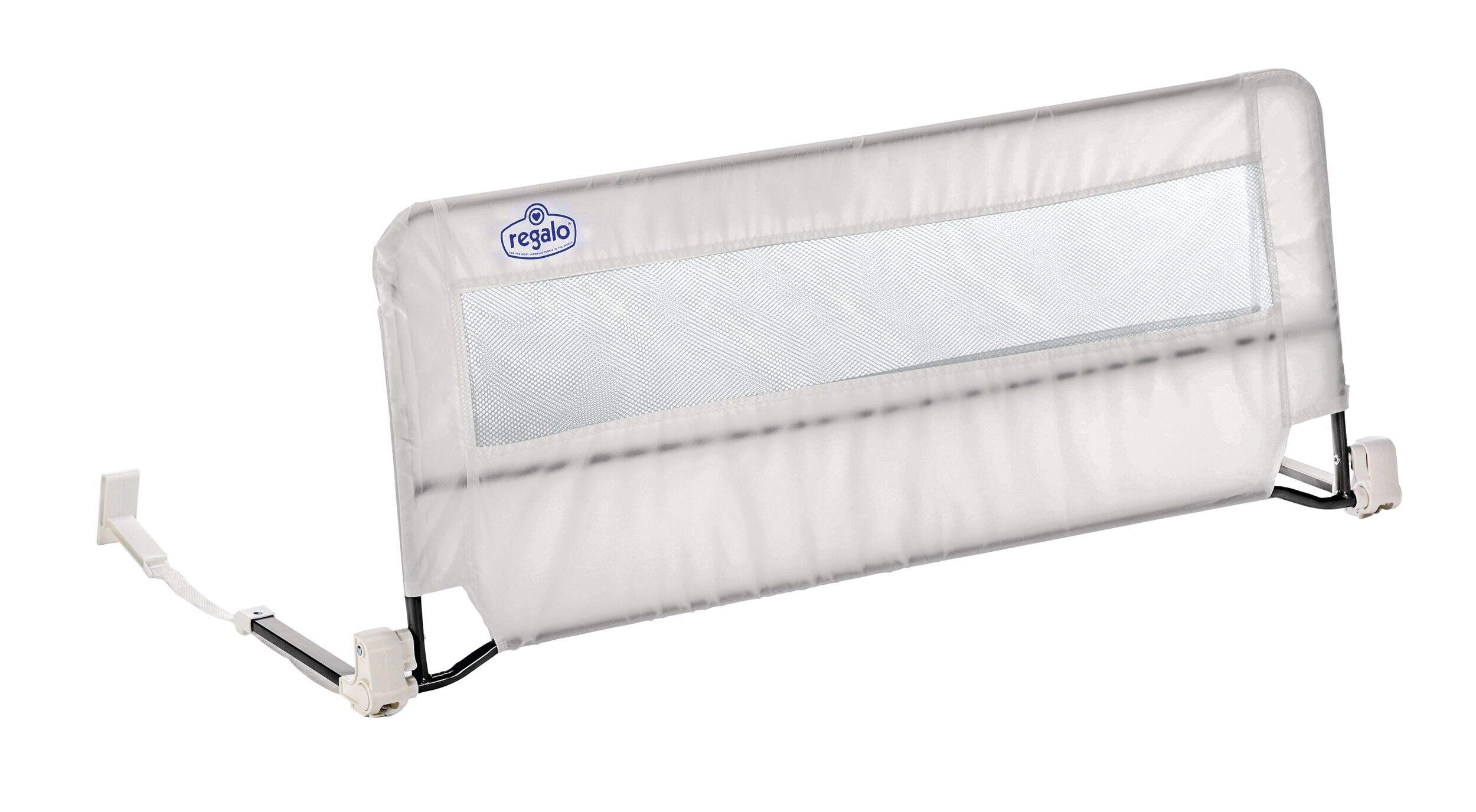 Regalo Swing Down Bed Rail Front_Angled_Right