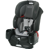 Graco Nautilus SnugLock Convertible Car Seat Front_Angled_Left