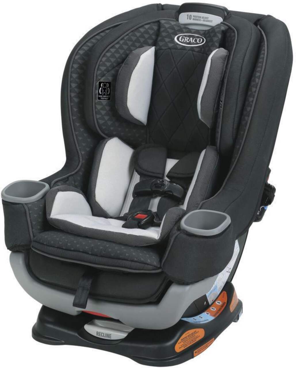 Graco Extend2Fit Platinum Convertible Car Seat