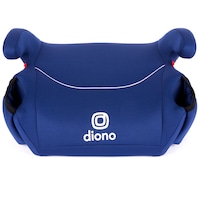 Diono Solana Backless Booster Car Seat, Blue Front_Flat