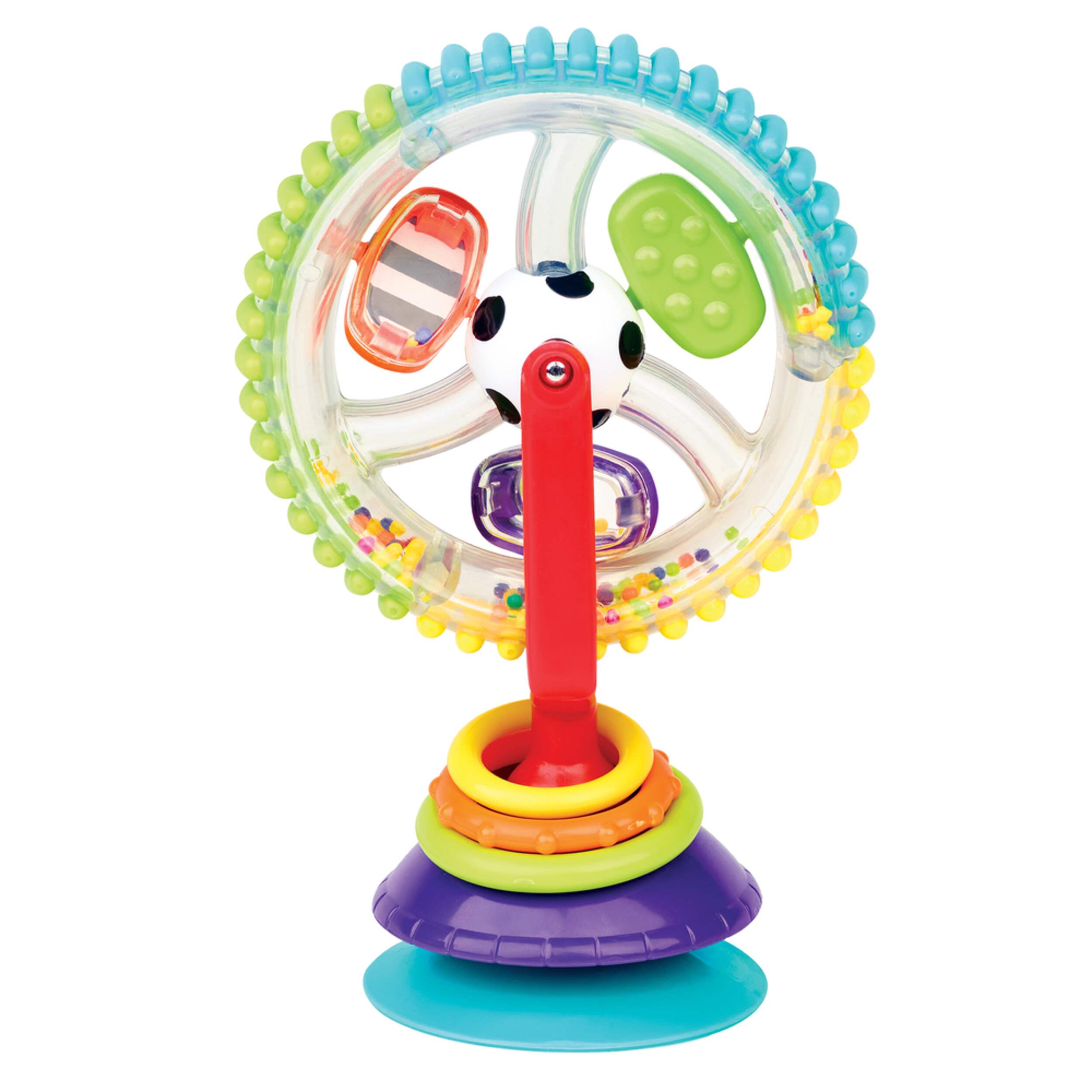 Sassy Wonder Wheel Baby Developmental Toy, Multi-Colour, Ages 0+ Front_Flat