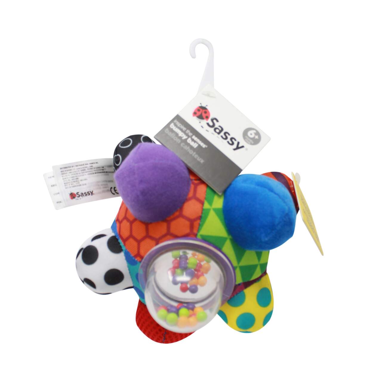 Sassy bumpy sales ball toy