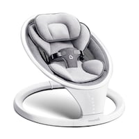 Munchkin - Balançoire pour bébé à technologie Bluetooth Front_Three_Fourths_Angled_Right