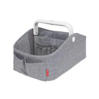 Skip Hop Nursery Style Light Up Diaper Caddy Front_Three_Fourths_Angled_Left