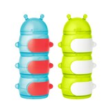 Boon Stack Caterpillar Snack Container