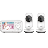 Moniteur de surveillance de bébé VTech VM3252-2 avec 2 caméras Front_Flat